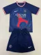 24-25 PSG Royal blue Concept Edition Kids Soccer Jersey