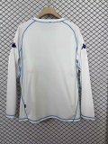 2003-2004 AJ Auxerre Home Long Sleeve Retro Soccer Jersey (长袖)
