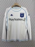 2003-2004 AJ Auxerre Home Long Sleeve Retro Soccer Jersey (长袖)