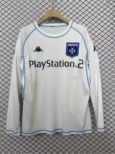 2003-2004 AJ Auxerre Home Long Sleeve Retro Soccer Jersey (长袖)