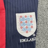 1998 England Home Retro Adult Suit