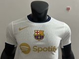 25-26 BAR White Special Edition Player Version Soccer Jersey