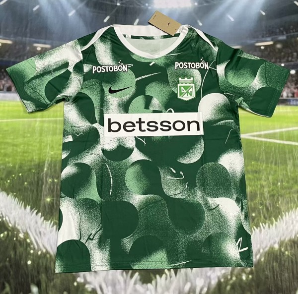 25-26 Atletico Nacional Green Special Edition Fans Soccer Jersey
