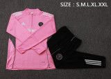 25-26 Inter Miami High Quality Half Pull Tracksuit