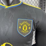 25-26 Man Utd Third Long Sleeve Player Version Soccer Jersey