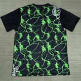 25-26 INT Black Green Training shirts (蛇)