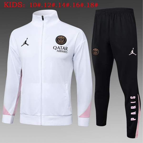 24-25 PSG High Quality Kids Jacket Tracksuit