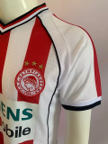 2001-2002 Olympiacos Home Retro Soccer Jersey