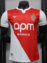 25-26 Monaco Home Player Version Soccer Jersey