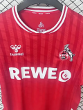 25-26 Koln Away Fans Soccer Jersey 1:1 Thai Quality