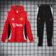 24-25 Man Utd Red Hoodie Tracksuit (卫衣套装)