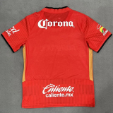 25-26 Toluca Home Fans Soccer Jersey 1:1 Thai Quality*带星