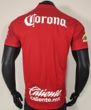 25-26 Toluca Home Player Version Soccer Jersey 1:1 Thai Quality*带星