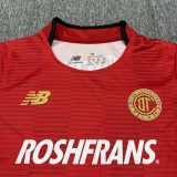 25-26 Toluca Home Kids Soccer Jersey 1:1 Thai Quality
