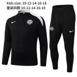 25-26 CHE High Quality Kids Half Pull Tracksuit