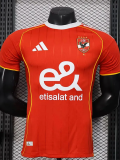 25-26 AL AHLY SC Home Player Version Soccer Jersey 1:1 Thai Quality