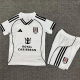 25-26 Fulham Home Kids Soccer Jersey 1:1 Thai Quality