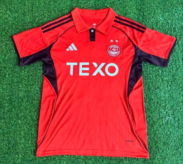 25-26 Aberdeen Home Fans Soccer Jersey