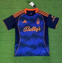25-26 Nottingham Third Fans Soccer Jersey 1:1 Thai Quality