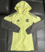 25-26 Flamengo Yellow Windbreaker