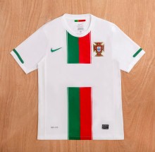 2010 Portugal Away Retro Soccer Jersey