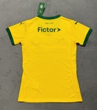 25-26 Palmeiras Yellow Third Women Soccer Jersey (女)  1:1 Thai Quality