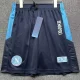 25-26 Napoli Black Blue Shorts Pants 1:1 Thai Quality