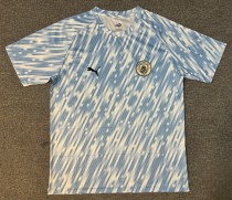 25-26 Man City Blue Training shirts