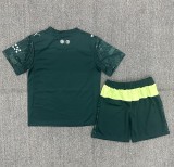 25-26 Man City Fourth Kids Soccer Jersey