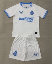 25-26 Club Brugge Away Kids Soccer Jersey