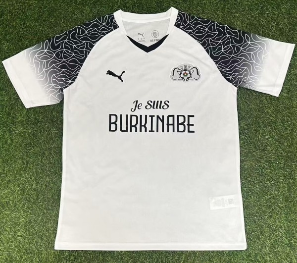 25-26 Burkina Faso White Special Edition Fans Soccer Jersey