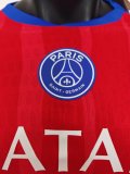 25-26 PSG Third Long Sleeve Player Version Soccer Jersey*长袖球员