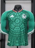25-26 Mexico Home Long sleeves Player Version Soccer Jersey