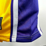 Lakers DONCIC #77 Yellow Top Quality Hot Pressing NBA Jersey(V领)