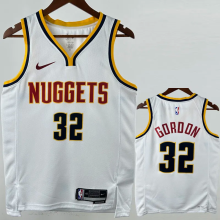 22-23 Nuggets GORDON #32 White Top Quality Hot Pressing NBA Jersey