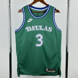 25-26 Dallas Mavericks DAVIS #3 Green Retro Top Quality Hot Pressing NBA Jersey
