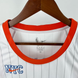 24-25 KNICKS CLARKSON #00 White City Edition Top Quality Hot Pressing NBA Jersey