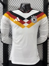 2026 Germany Home Long Sleeve Player Version Soccer Jersey*长袖球员