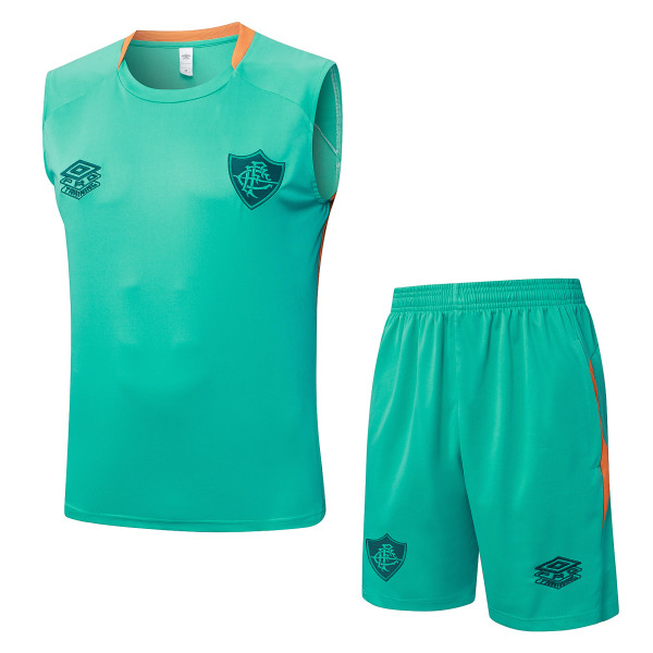 25-26 Fluminense High Quality Tank Top And Shorts Suit
