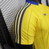 25-26 Leeds United Yellow Special Edition Player Version Training shirts