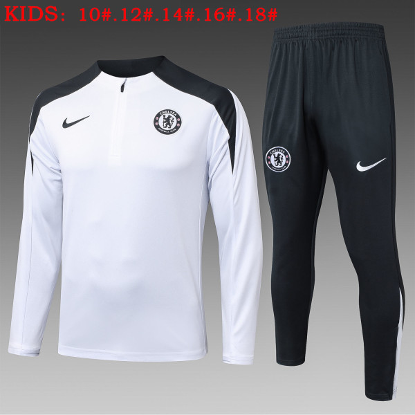 25-26 CHE High Quality Kids Half Pull Tracksuit