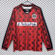 1995-1996 Frankfurt Home Long Sleeve Retro Soccer Jersey