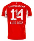 25-26 Bayern Home Special Edition Font Long Sleeve Fans Soccer Jersey (长袖球迷印特别版字体)