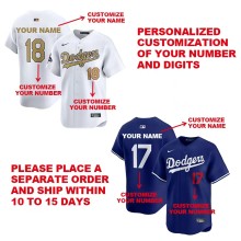 2025，2026 MLB Jersey Personalized Customization(10-15 days for Shipment, Please Remarks the Name and Number，Needs to be ordered Separately)