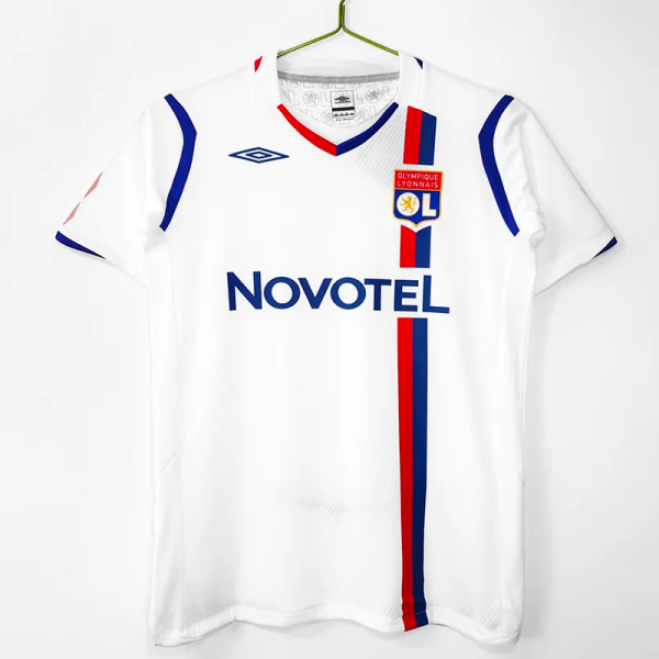 2008-2009 Lyon Home Retro Soccer Jersey