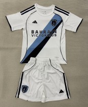 25-26 Paris FC Away Kids Soccer Jersey