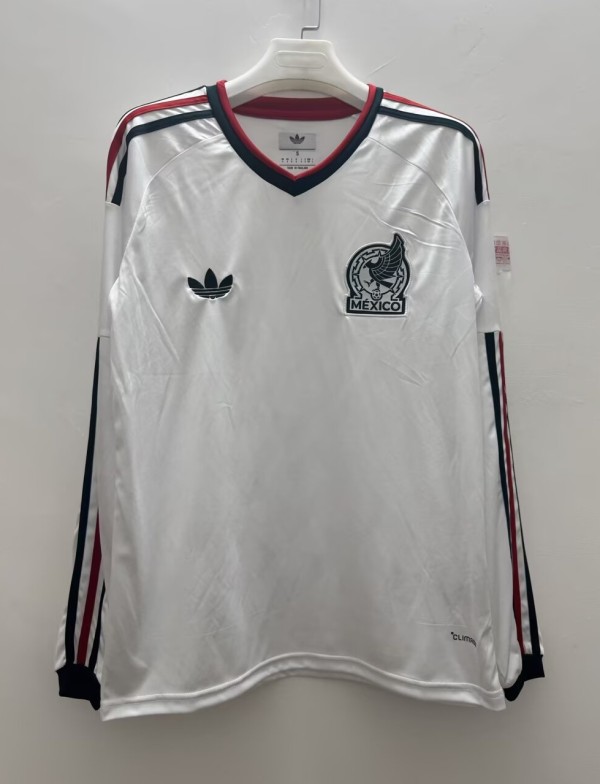 2026 World Cup Mexico Away Long sleeves Fans Soccer Jersey