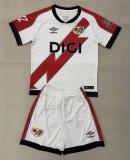 25-26 Rayo Vallecano Home Adult Suit