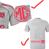 25-26 Lyon Third Kids Soccer Jersey