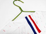 2018 France Away White Retro Soccer Jersey